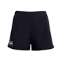 Canterbury Womens Woven Gym Shorts Black - Front 