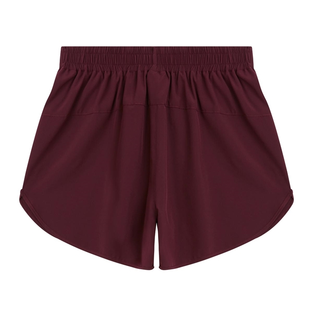 Canterbury Womens Woven Gym Shorts - Winetasting - Back