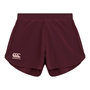 Canterbury Womens Woven Gym Shorts - Winetasting - Front 