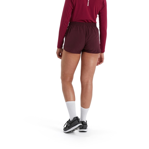 Canterbury Womens Woven Gym Shorts - Winetasting - Model 3