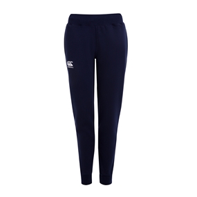 Canterbury Womens Cuffed Sweat Pants Navy - Front