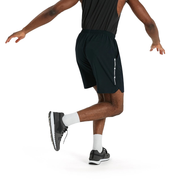 Canterbury Mens Woven Gym Shorts - Black - Model 3