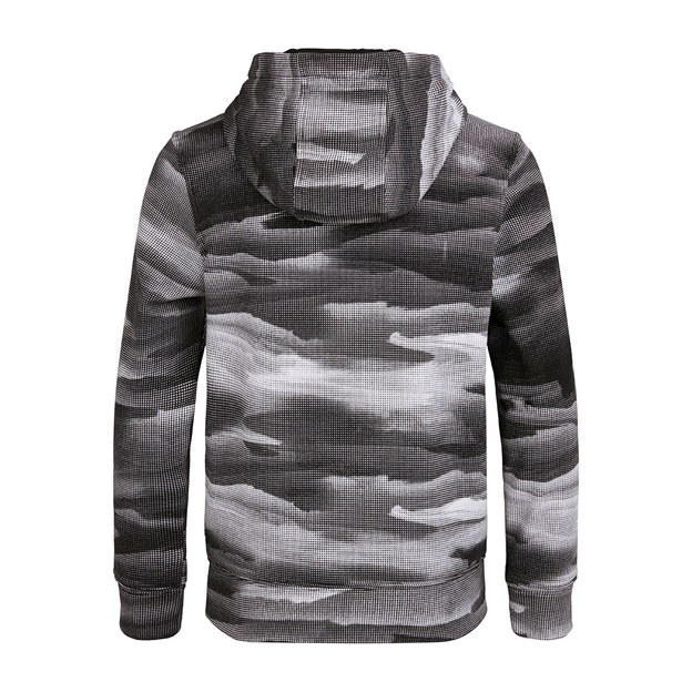 Canterbury Kids Full Zip Printed Hoodie - Black - Back