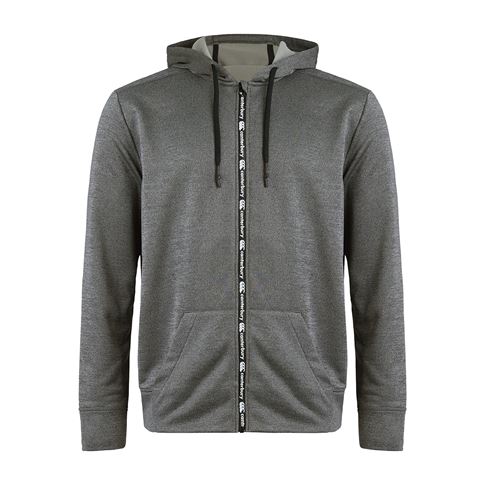 Canterbury Mens ANZ Pitch Hoodie - Medium Grey Marl - Front Canterbury Mens ANZ Pitch Hoodie - Medium Grey Marl - Front