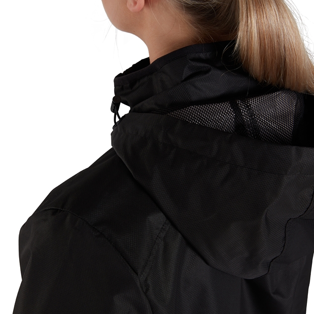Canterbury Womens Club Vaposhield Full Zip Rain Jacket Black - D