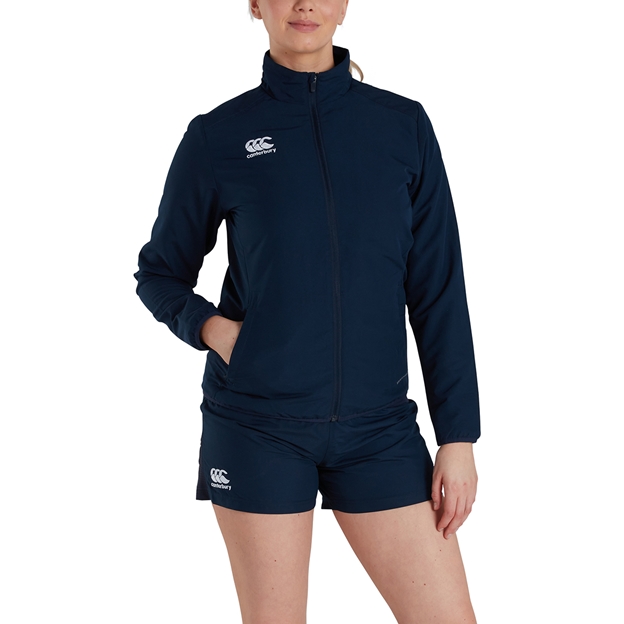 Canterbury Womens Club Track Jacket Navy - Model