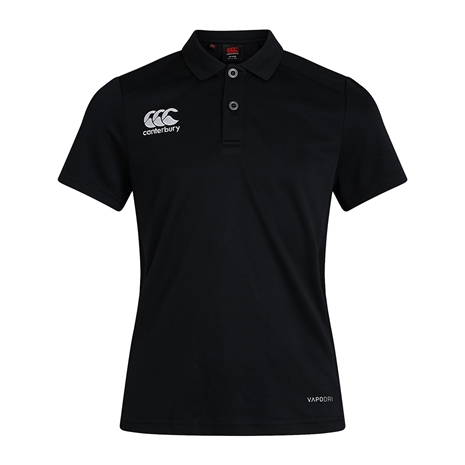 Canterbury Womens Club Training Polo Black - Front
