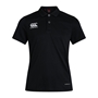 Canterbury Womens Club Training Polo Black - Front 