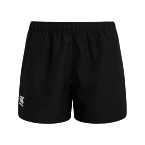 Canterbury Womens Club Gym Shorts Black - Front