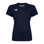 Canterbury Womens Club Training Tee Navy - Front 