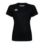 Canterbury Womens Club Training Tee Black - Front 