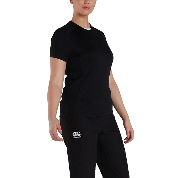 Canterbury Womens Club Training Tee Black - Model 1