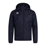 Canterbury Club Vaposhield Stadium Jacket Navy - Front 