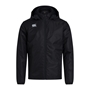 Canterbury Club Vaposhield Stadium Jacket Black - Front 