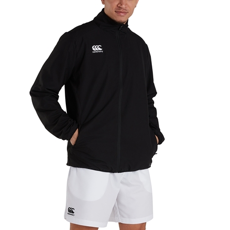 Canterbury Club Track Jacket Black - Model