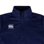 Canterbury Club 1/4 Zip Mid Layer Training Top Navy - Canterbury 