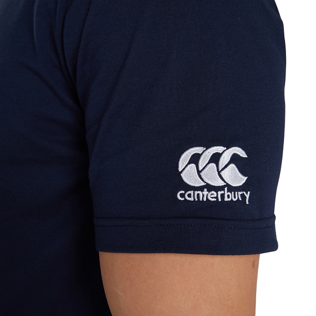 Canterbury Club Plain Tee Navy - Detail 1