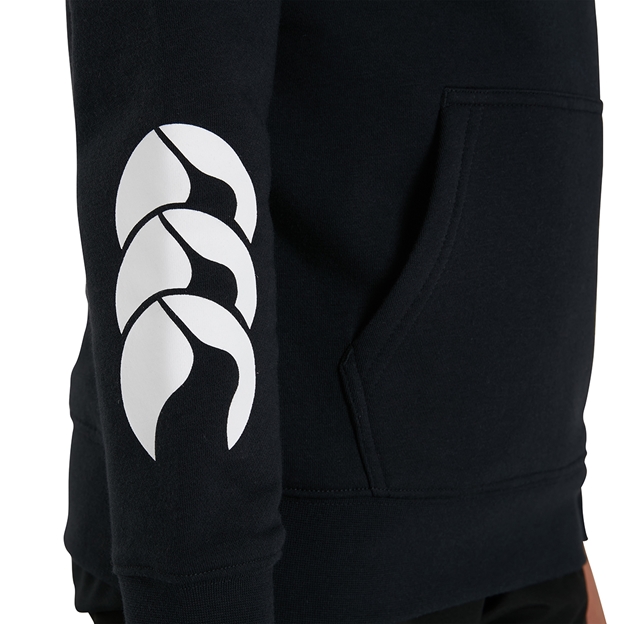 Canterbury Club Hoodie Black Kids - Detail 1