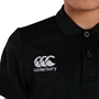 Canterbury Club Training Polo Black Kids - Detail 1 