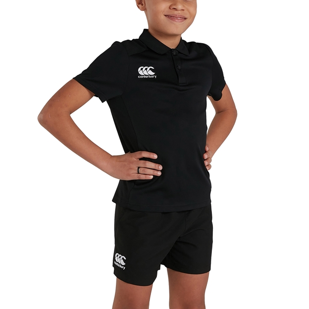Canterbury Club Training Polo Black Kids - Model