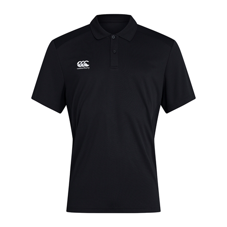 Canterbury Club Training Polo Black Youths - Front