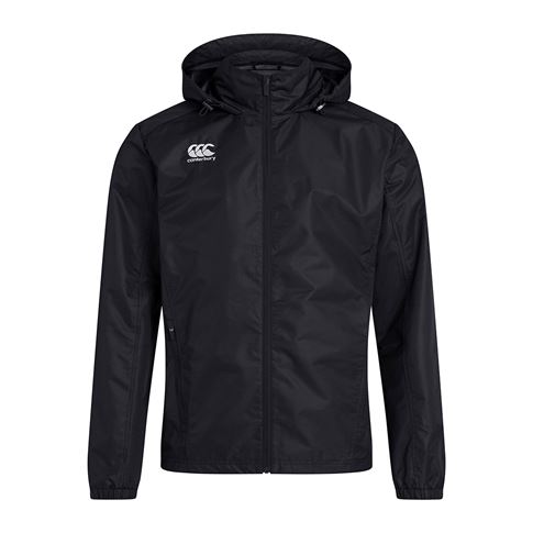 Canterbury Club Vaposhield Full Zip Rain Jacket Black Kids - Fro