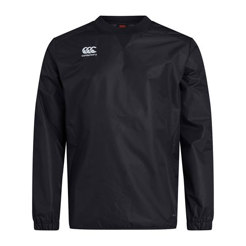Canterbury Club Vaposhield Contact Top Black Kids - Front Canterbury Club Vaposhield Contact Top Black Kids - Front