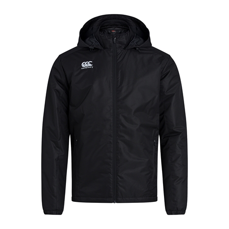Canterbury Club Vaposhield Stadium Jacket Black Kids - Front