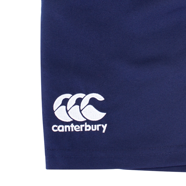 Canterbury Club Gym Shorts Navy Youths - Canterbury Logo