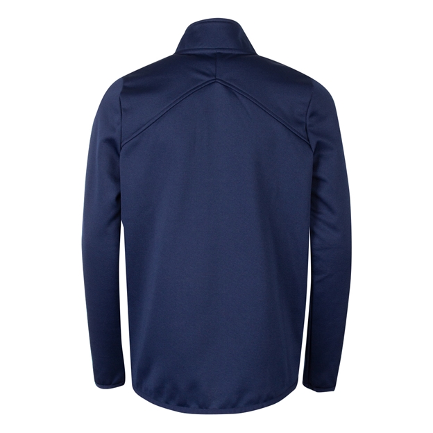Canterbury Club 1/4 Zip Mid Layer Training Top Navy Kids - Back
