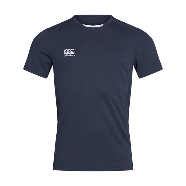 Canterbury Club Training Tee Navy Kids - Front