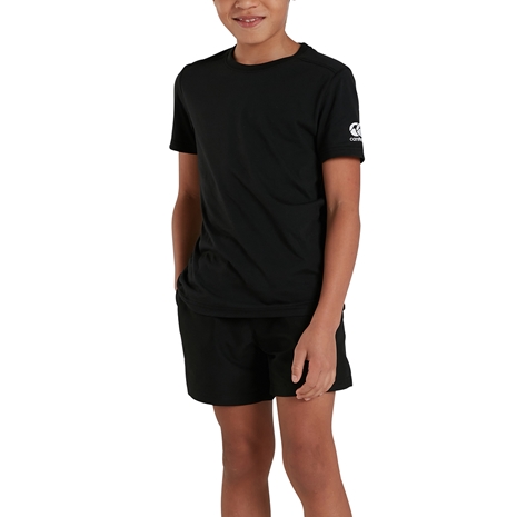 Canterbury Club Plain Tee Black Youths - Model