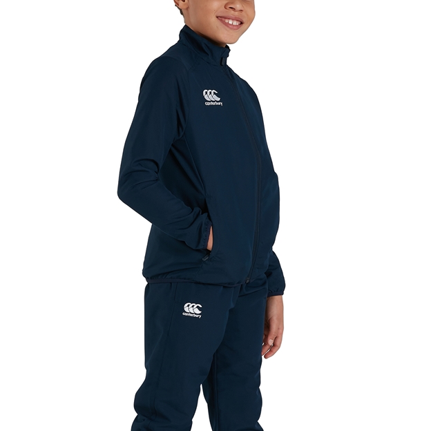 Canterbury Club Track Jacket Navy Kids - Model