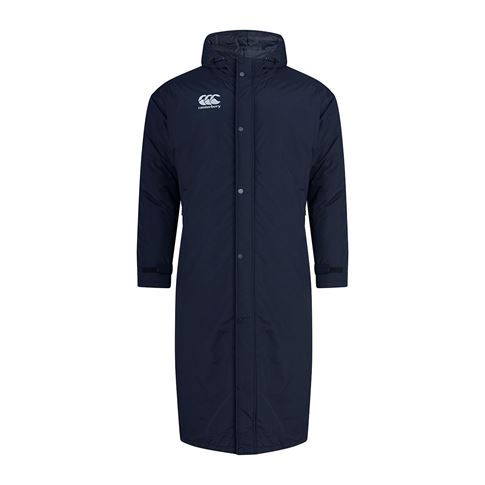 Canterbury Club Vaposhield Subs Jacket Navy - Front Canterbury Club Vaposhield Subs Jacket Navy - Front