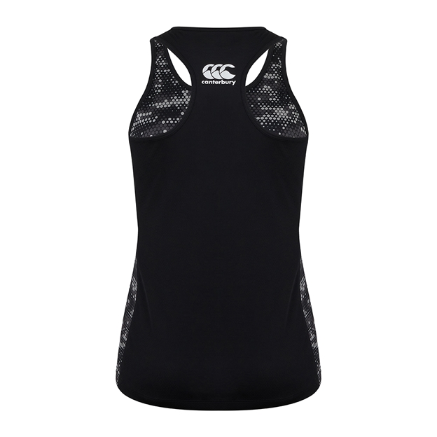 Canterbury Womens Vapodri Racerback Vest - Frost Grey - Back