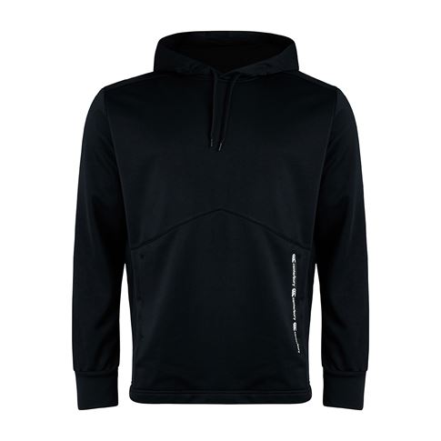 Canterbury Mens Vapodri Crossneck Training Hoodie - Black - Fron Canterbury Mens Vapodri Crossneck Training Hoodie - Black - Fron