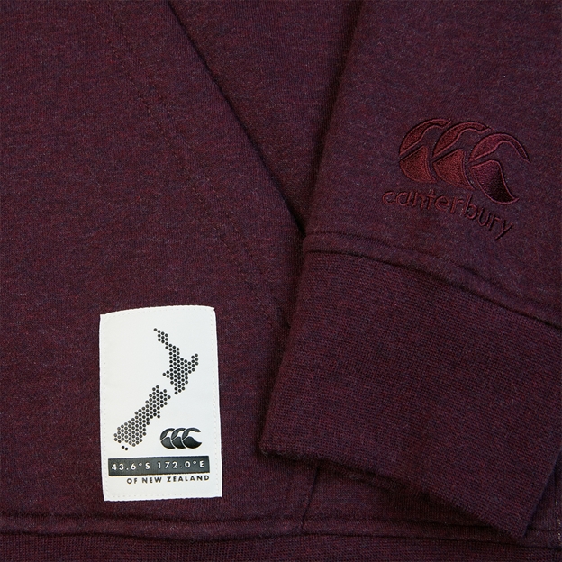 Canterbury Womens Oversize Hoodie - Winetasting - Detail 1