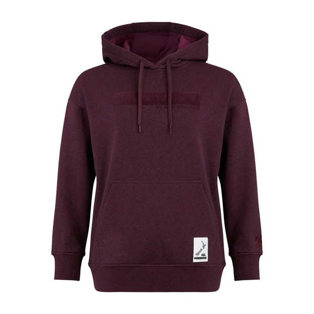 Canterbury Womens Oversize Hoodie - Winetasting - Front