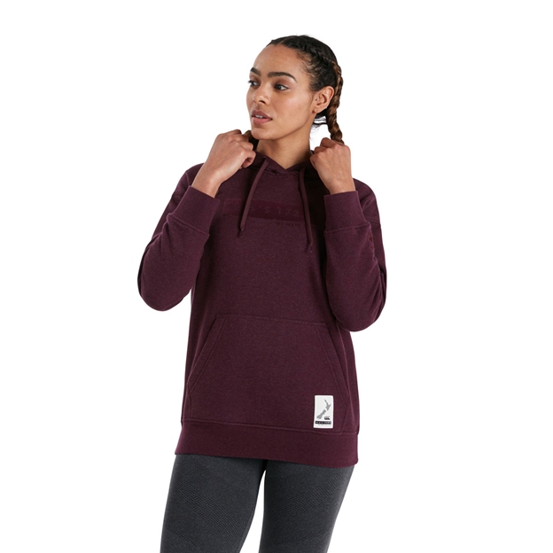 Canterbury Womens Oversize Hoodie - Winetasting - Model 1