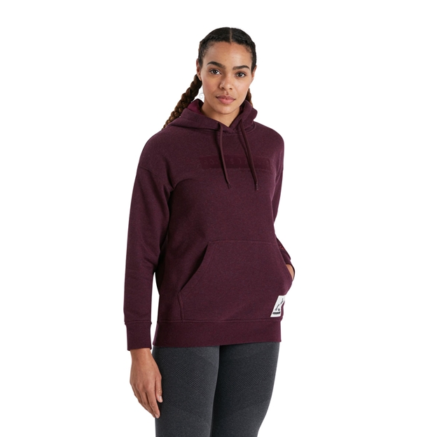 Canterbury Womens Oversize Hoodie - Winetasting - Model 2