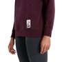 Canterbury Womens Oversize Hoodie - Winetasting - Model 4 