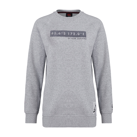 Canterbury Womens Crew Neck Sweatshirt - Classic Marl - Front