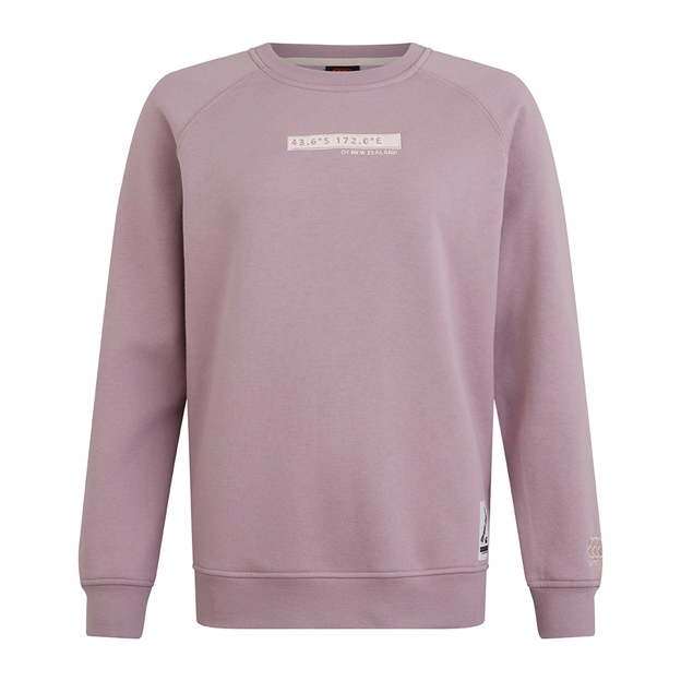 Canterbury Womens Crew Neck Sweatshirt - Elderberry - Front