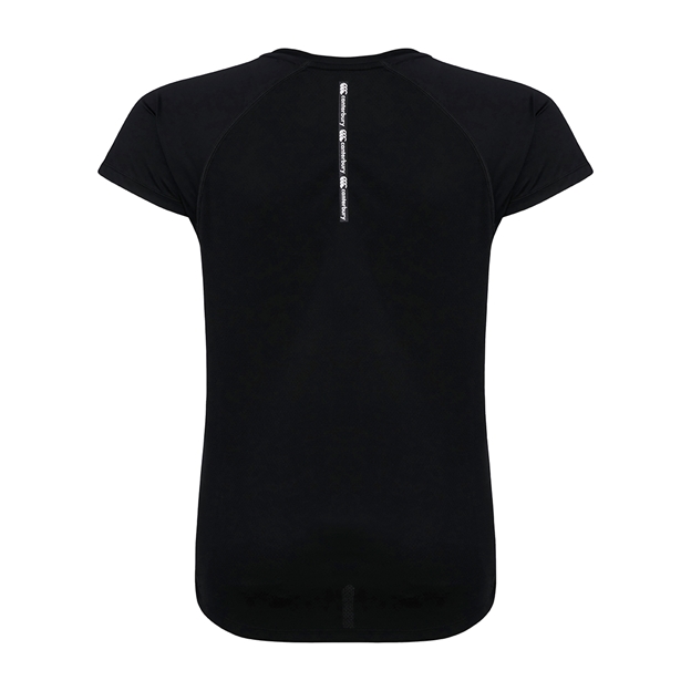Canterbury Womens Vapodri Superlight Tee - Black - Back
