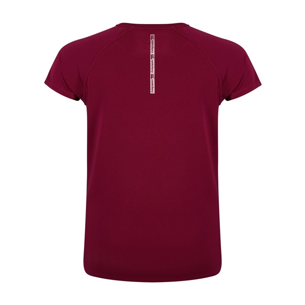 Canterbury Womens Vapodri Superlight Tee - Purple Potion - Back