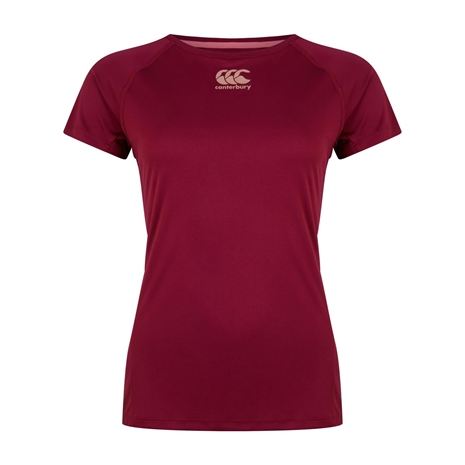 Canterbury Womens Vapodri Superlight Tee - Purple Potion - Front