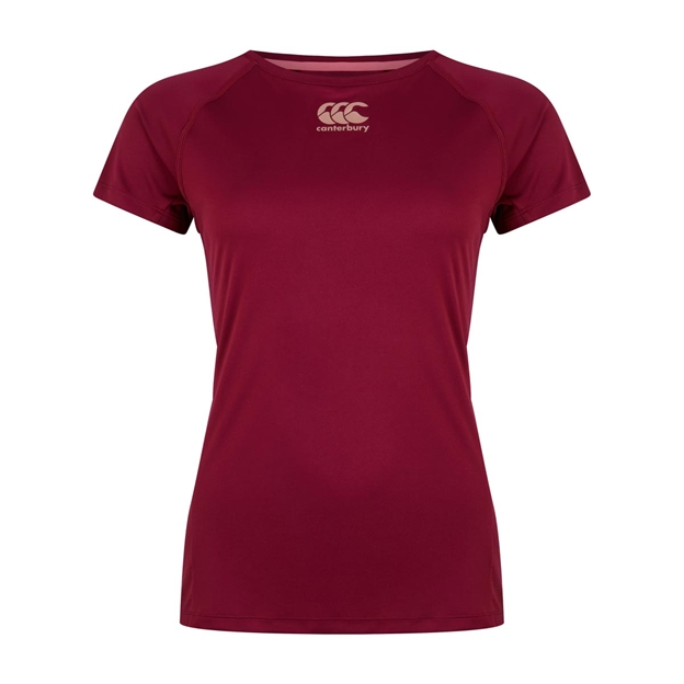 Canterbury Womens Vapodri Superlight Tee - Purple Potion - Front