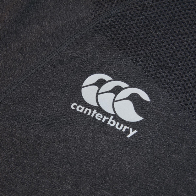 Canterbury Womens Seamless Tee - Blackened Marl - Detail 1