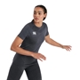 Canterbury Womens Seamless Tee - Blackened Marl - Model 2 