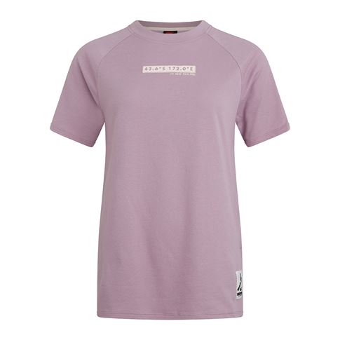 Canterbury Womens Boxy Tee - Elderberry - Front Canterbury Womens Boxy Tee - Elderberry - Front